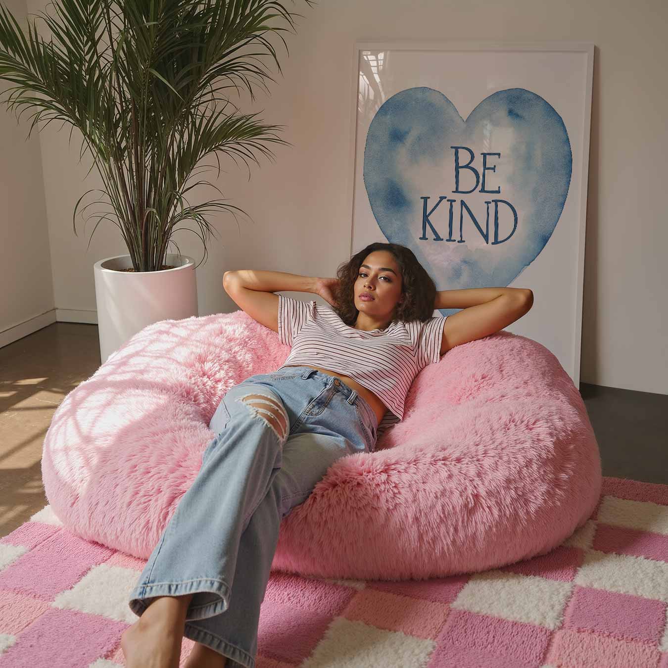 Be Kind Waterverf Poster