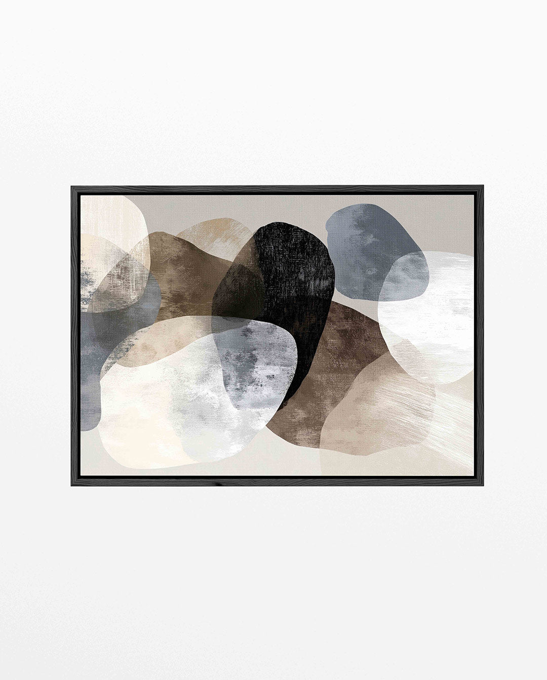 Organische vormen compositie Kunstwerk