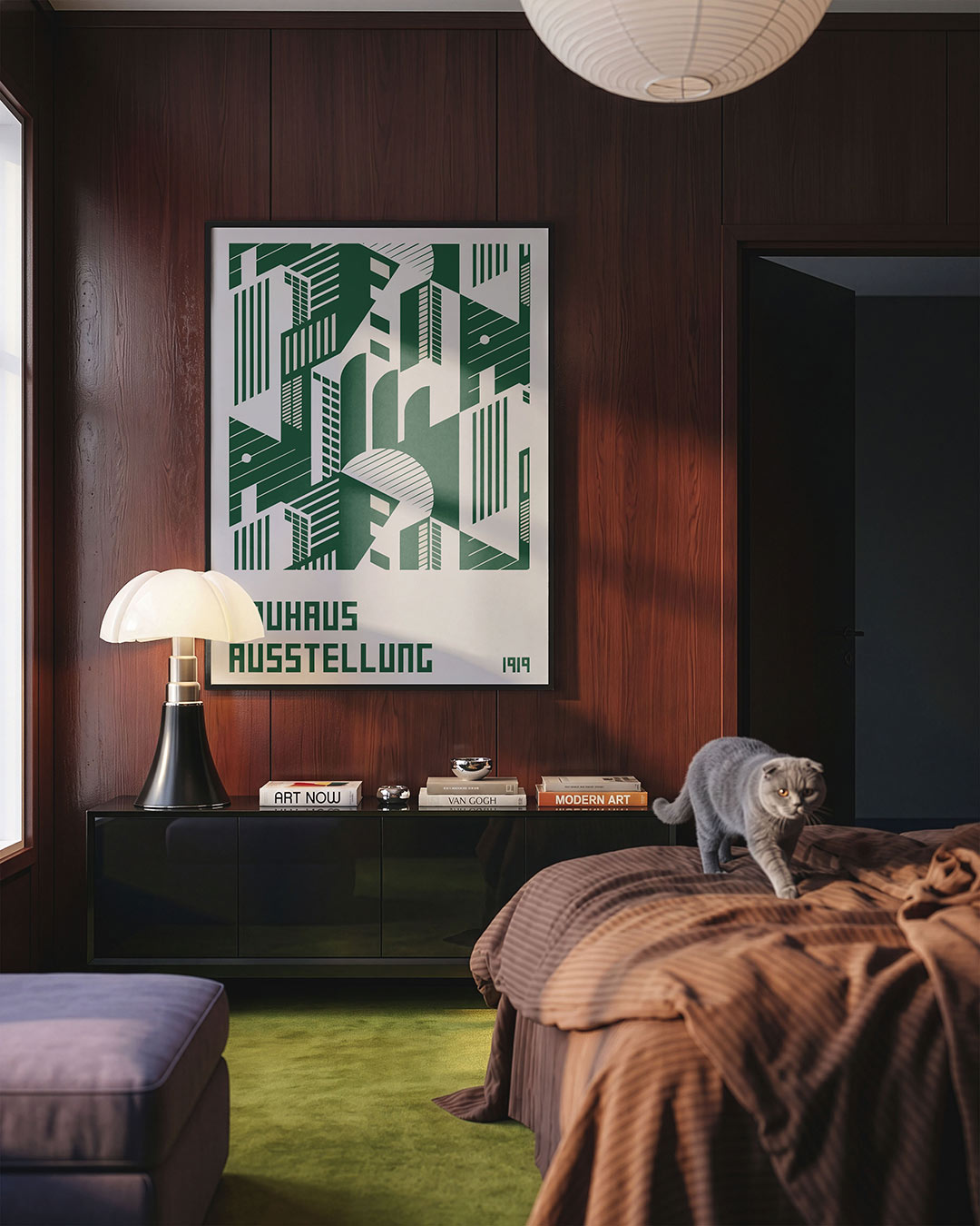 Geometrische lijnen Poster