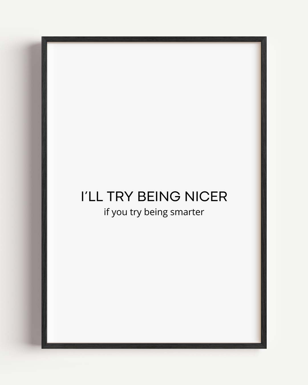 Inspirerende Quote Poster-WallArtistic