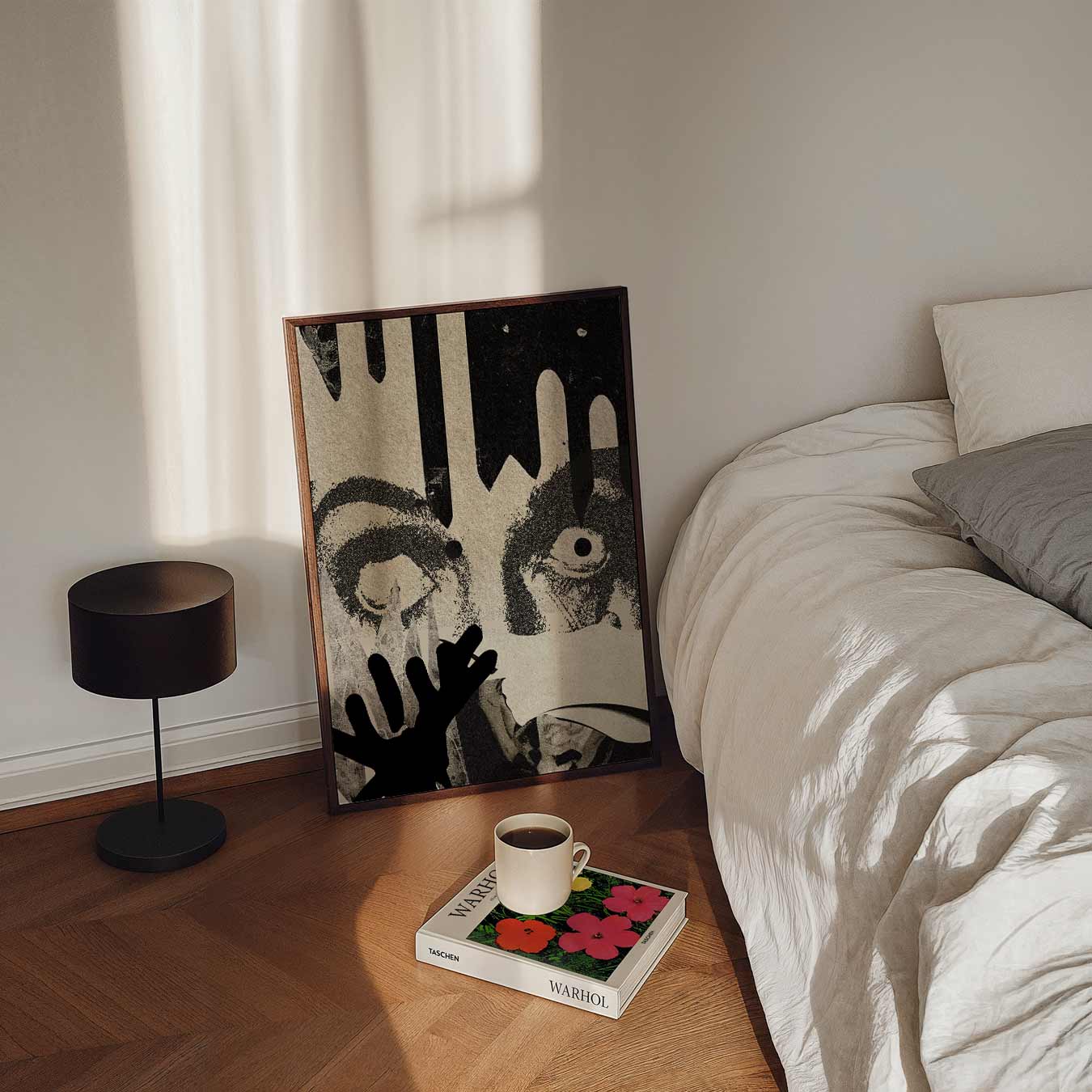 Intrigerende Blik Collage Poster-WallArtistic