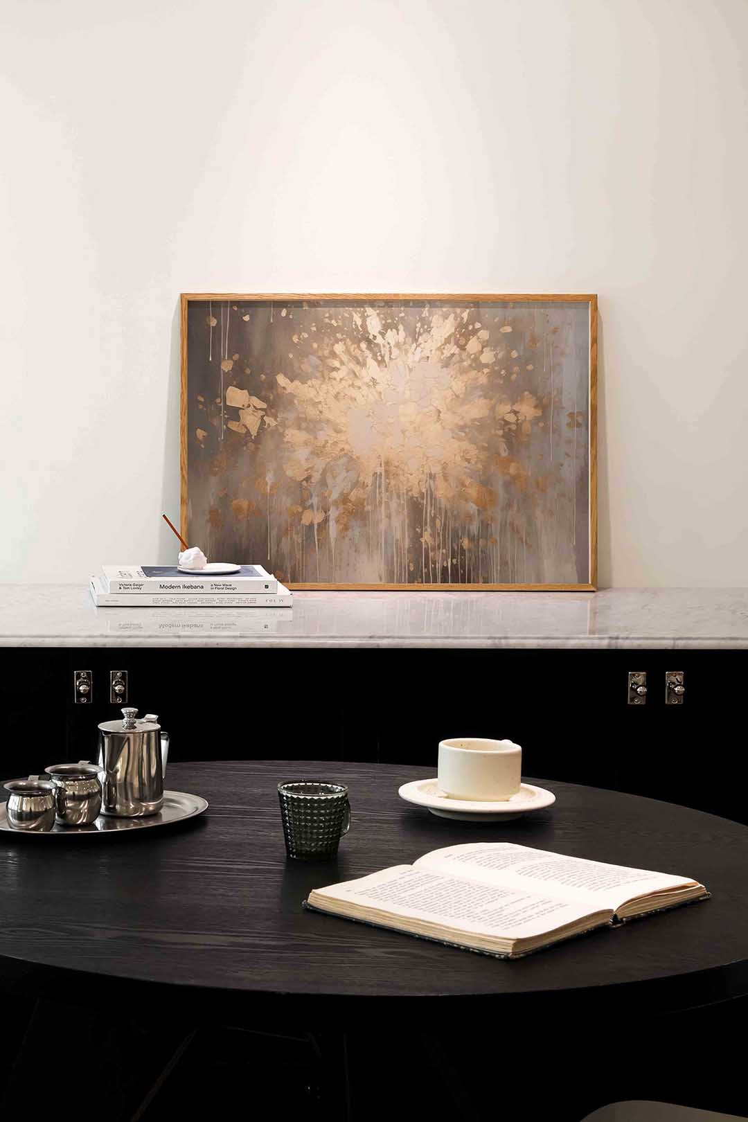 Gouden spetters Poster