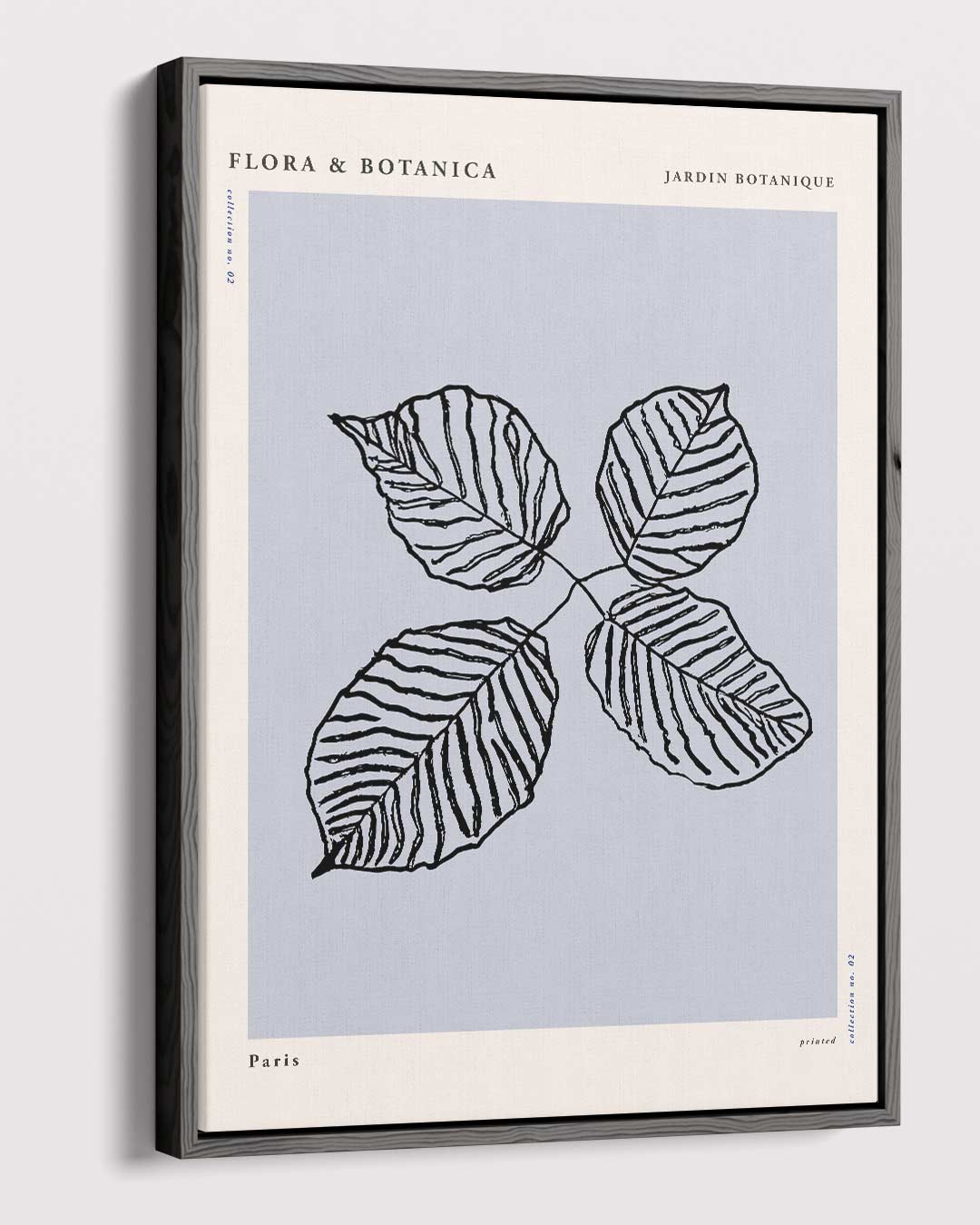 Botanische Bladeren Kunstprint Kunstwerk-canvas-dibond-plexiglas-wanddecoratie-WallArtistic