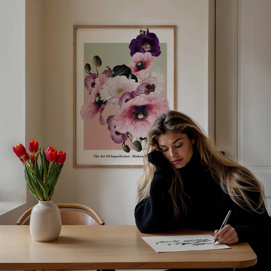 Bloemrijke Verfijning Poster-WallArtistic