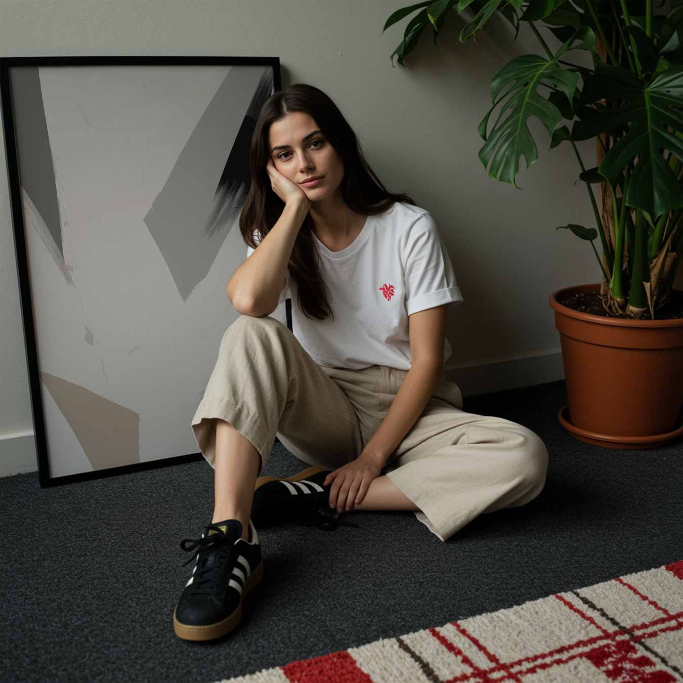 Abstracte Neutrale Kunstposter-WallArtistic