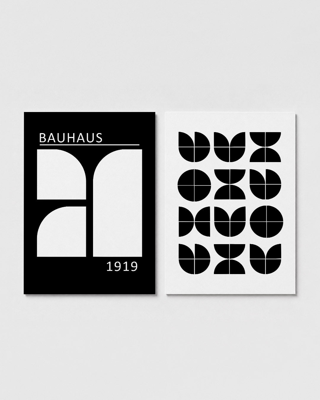 Vormen en vlakken Posterset