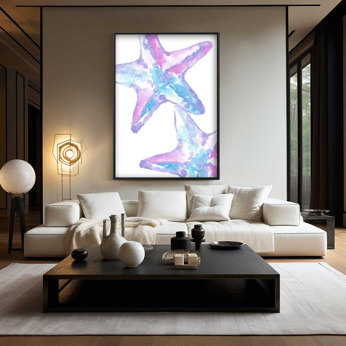 Abstract kunstwerk Kunstwerk-canvas-dibond-plexiglas-wanddecoratie-WallArtistic