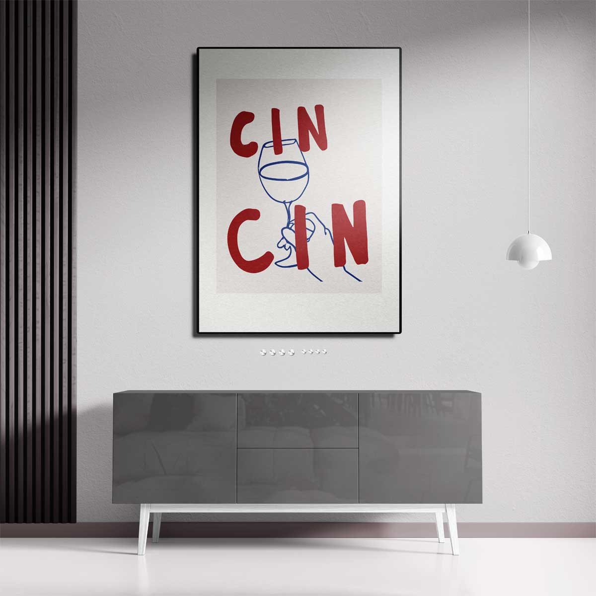 Cin Cin Cheers Art Print Kunstwerk-canvas-dibond-plexiglas-wanddecoratie-WallArtistic