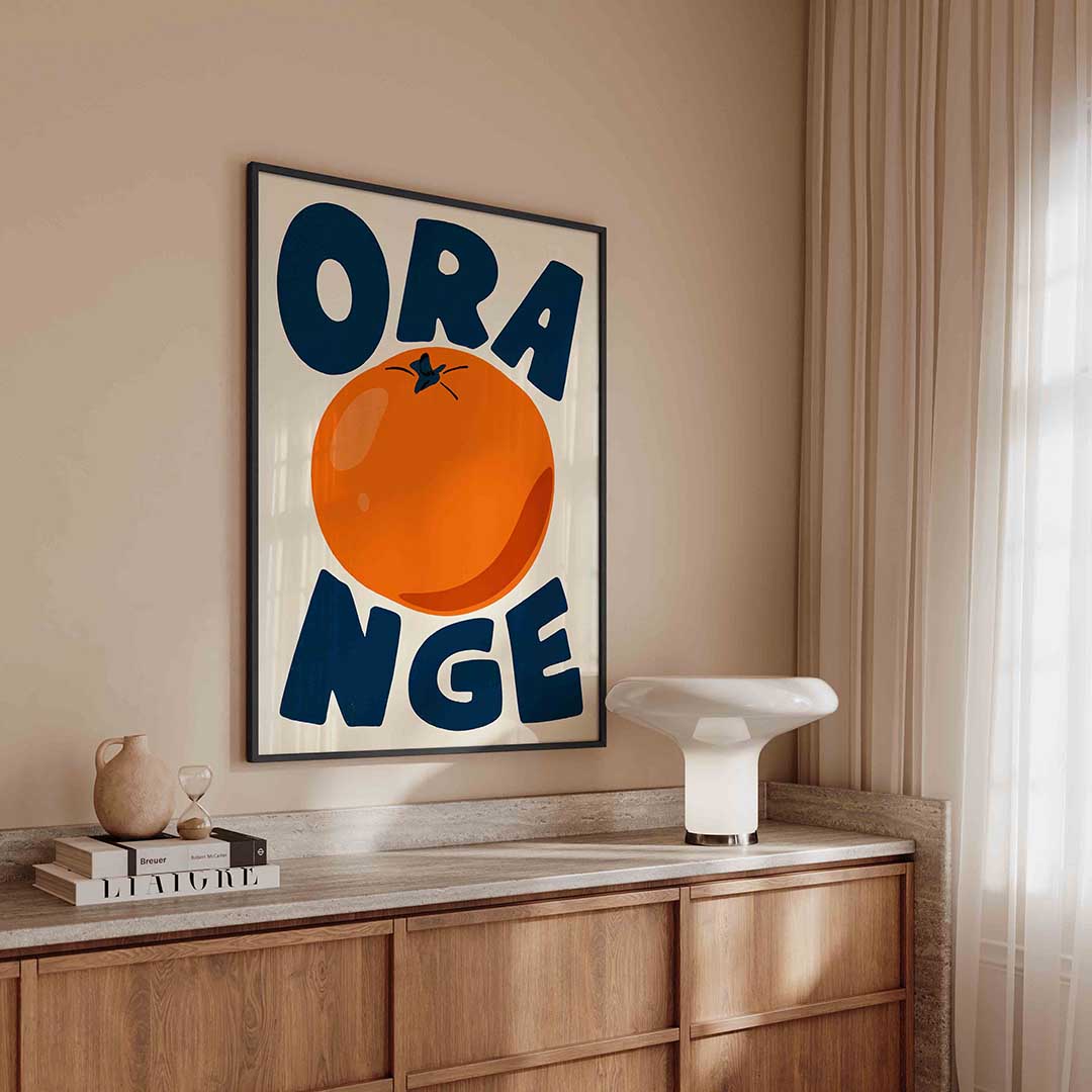 Orange fruit Poster