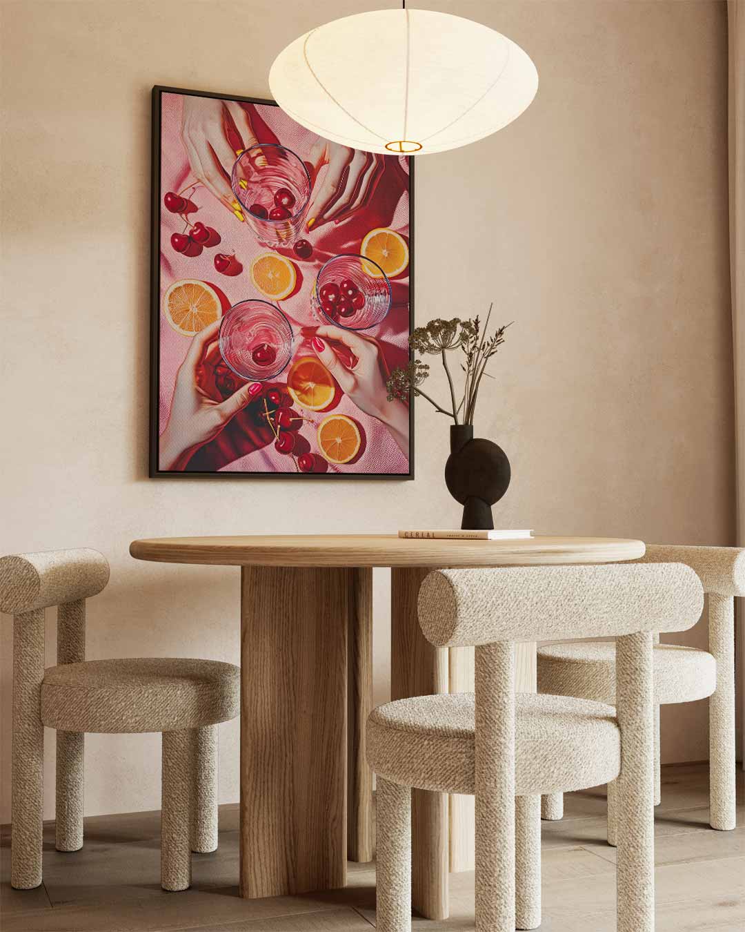 Zomers Feestmoment Kunstwerk-canvas-dibond-plexiglas-wanddecoratie-WallArtistic