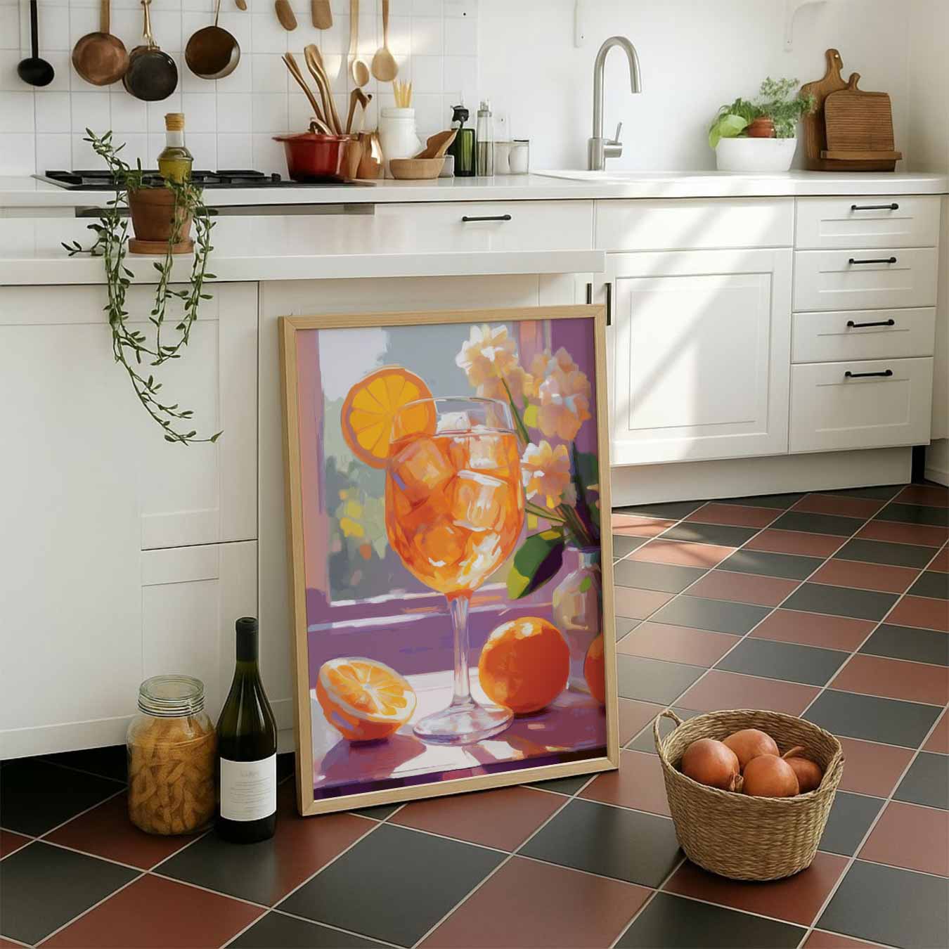 Zomerse Citrus Poster-WallArtistic