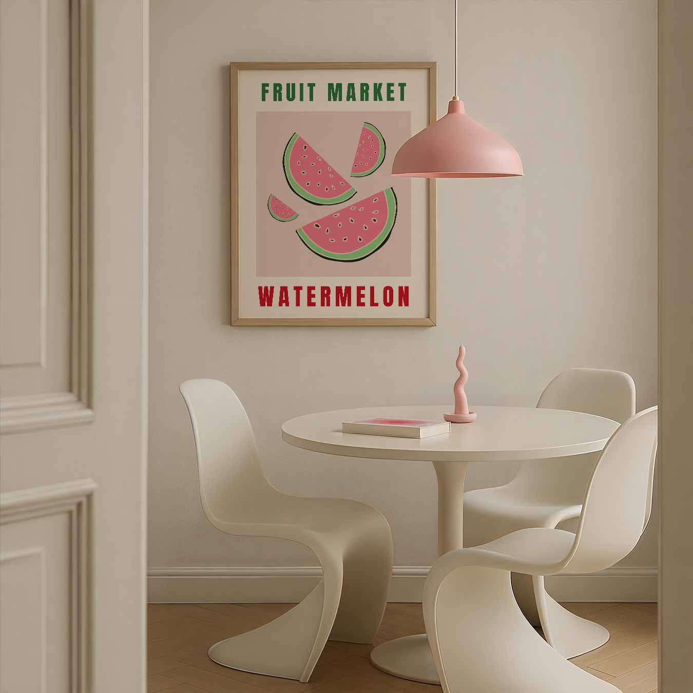 Verfrissende Watermeloen Poster-WallArtistic