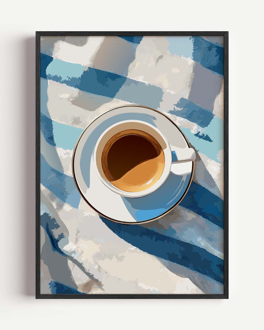 Ontspan Met Espresso Poster-WallArtistic