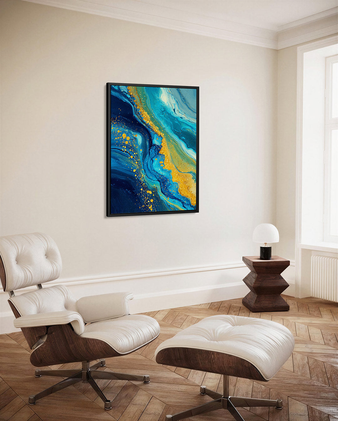 Dynamische kleurenstroom Kunstwerk