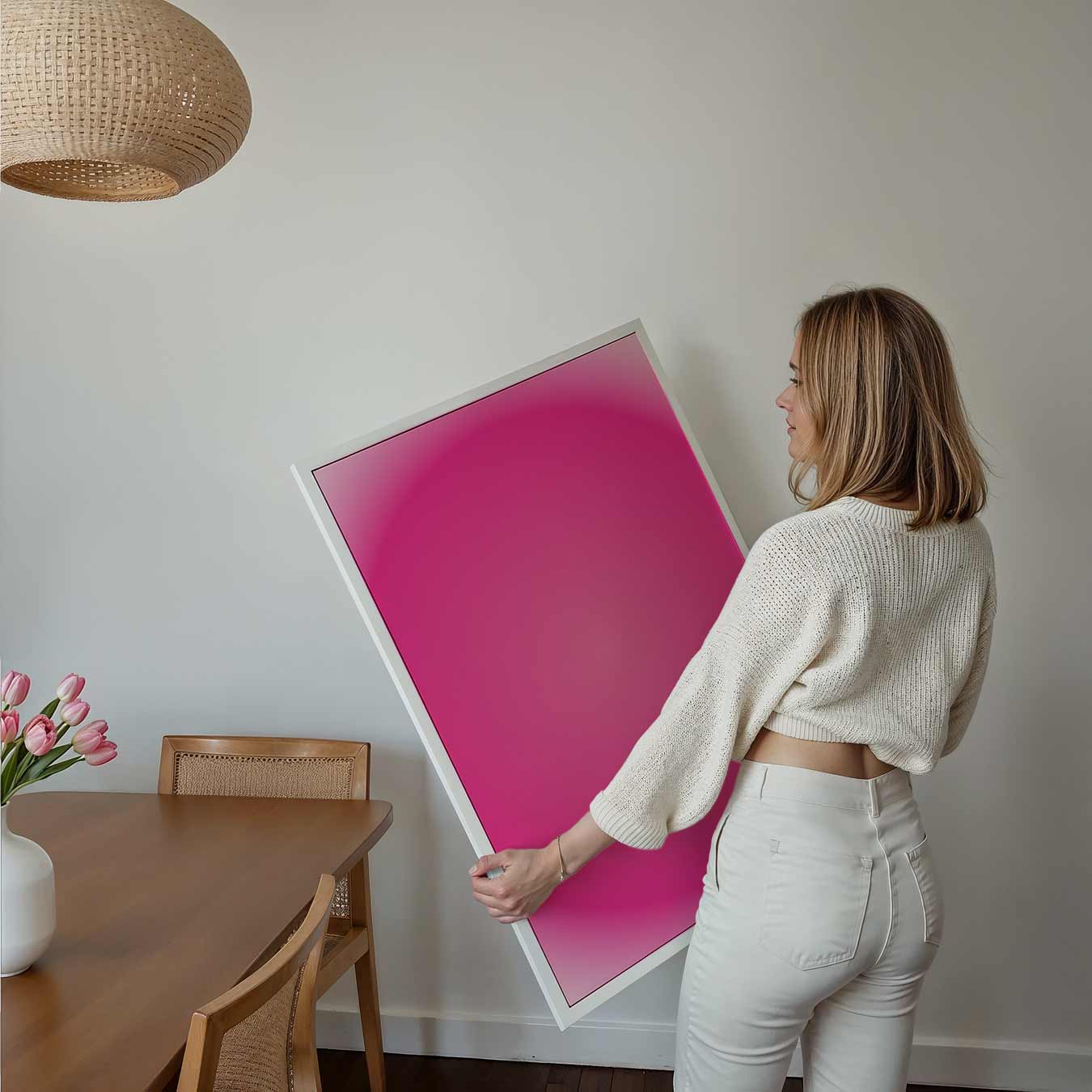 Roze Vibes Poster-WallArtistic