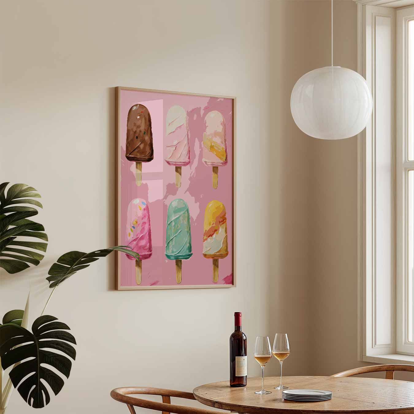 Zomerse IJsjes Poster-WallArtistic