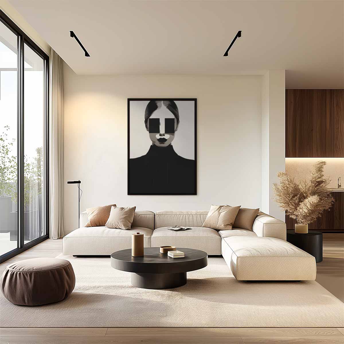 Abstract kunstwerk Kunstwerk-canvas-dibond-plexiglas-wanddecoratie-WallArtistic