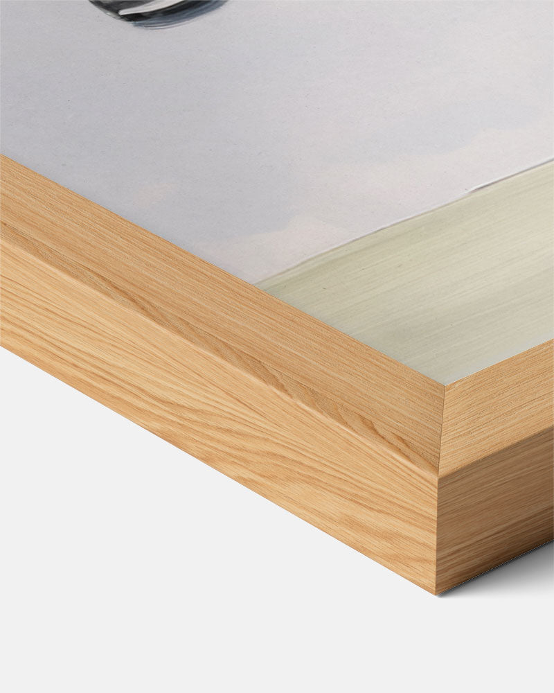 Stijlvolle Minimalistische Tafereel Poster-WallArtistic