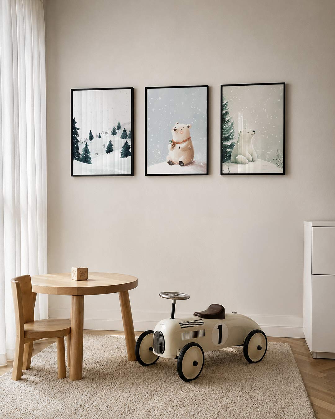 Winterse sereniteit Posterset