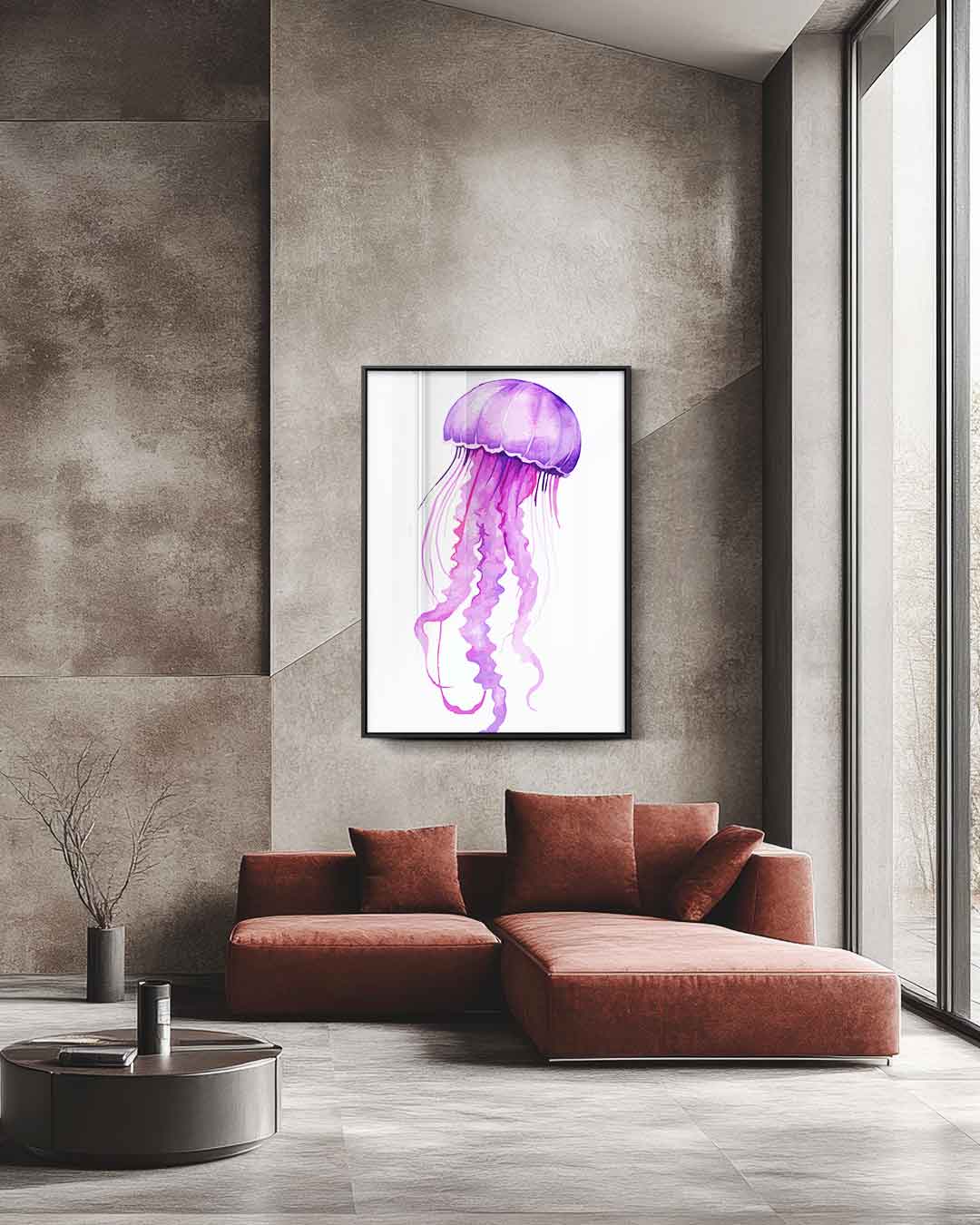 Magische Medusa Kunstwerk-canvas-dibond-plexiglas-wanddecoratie-WallArtistic