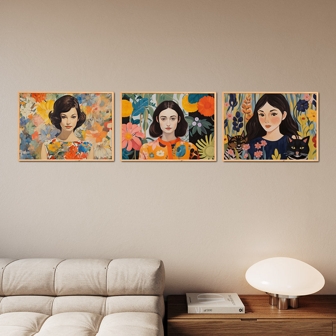 Bloemenportret Posterset