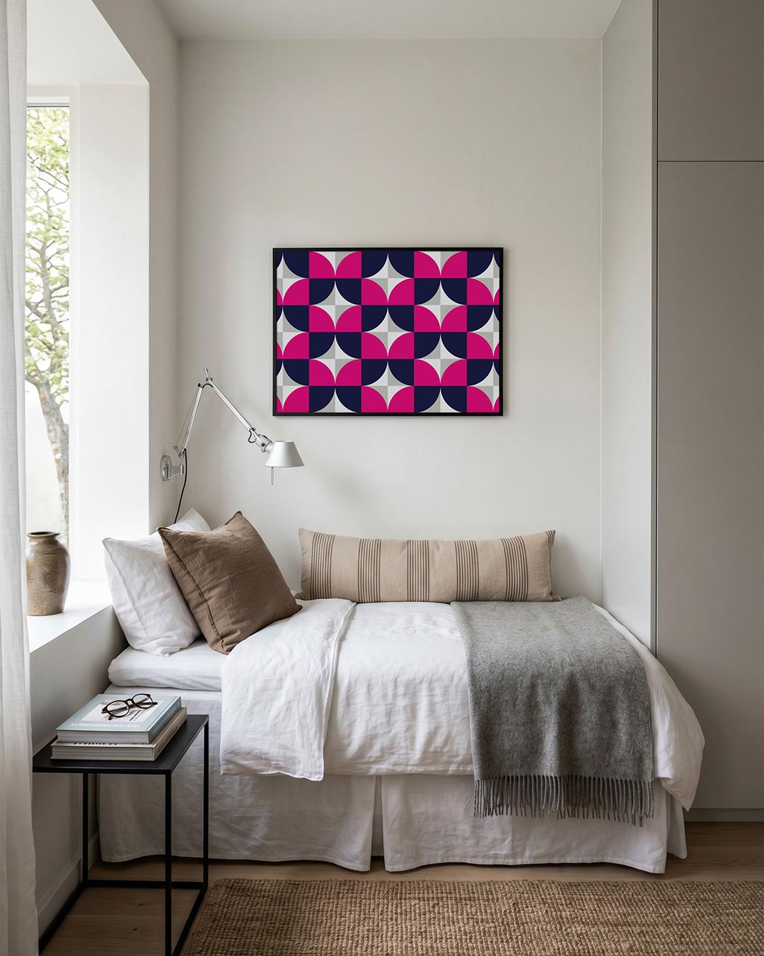 Vormritme en kleur Poster