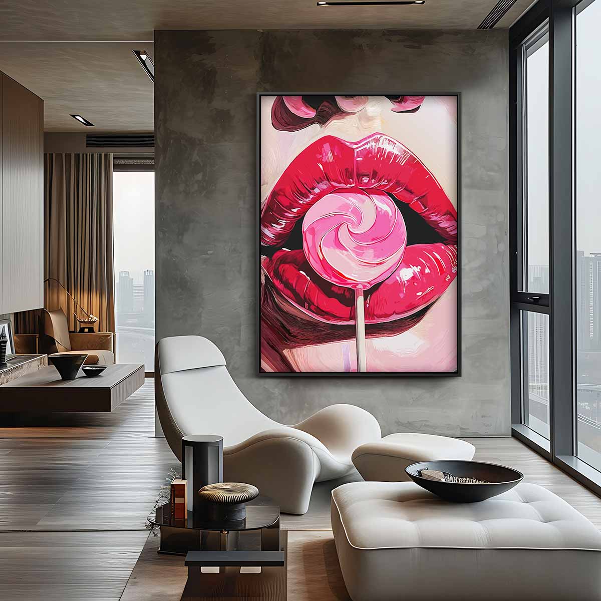 Zoete Verleiding Kunstwerk-canvas-dibond-plexiglas-wanddecoratie-WallArtistic