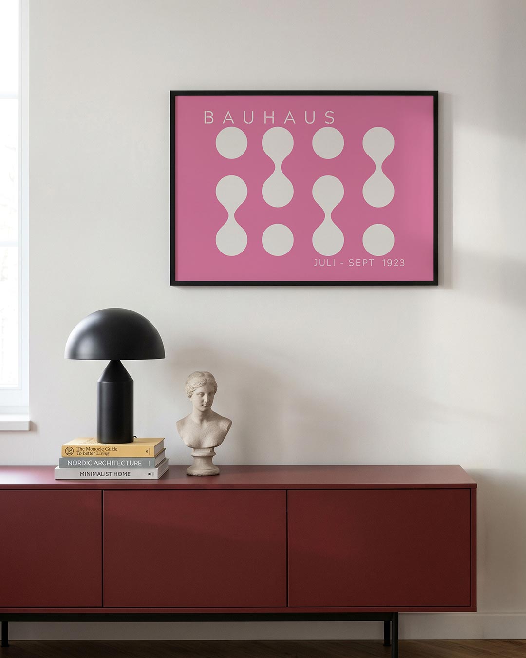 Vormritme en kleur Poster