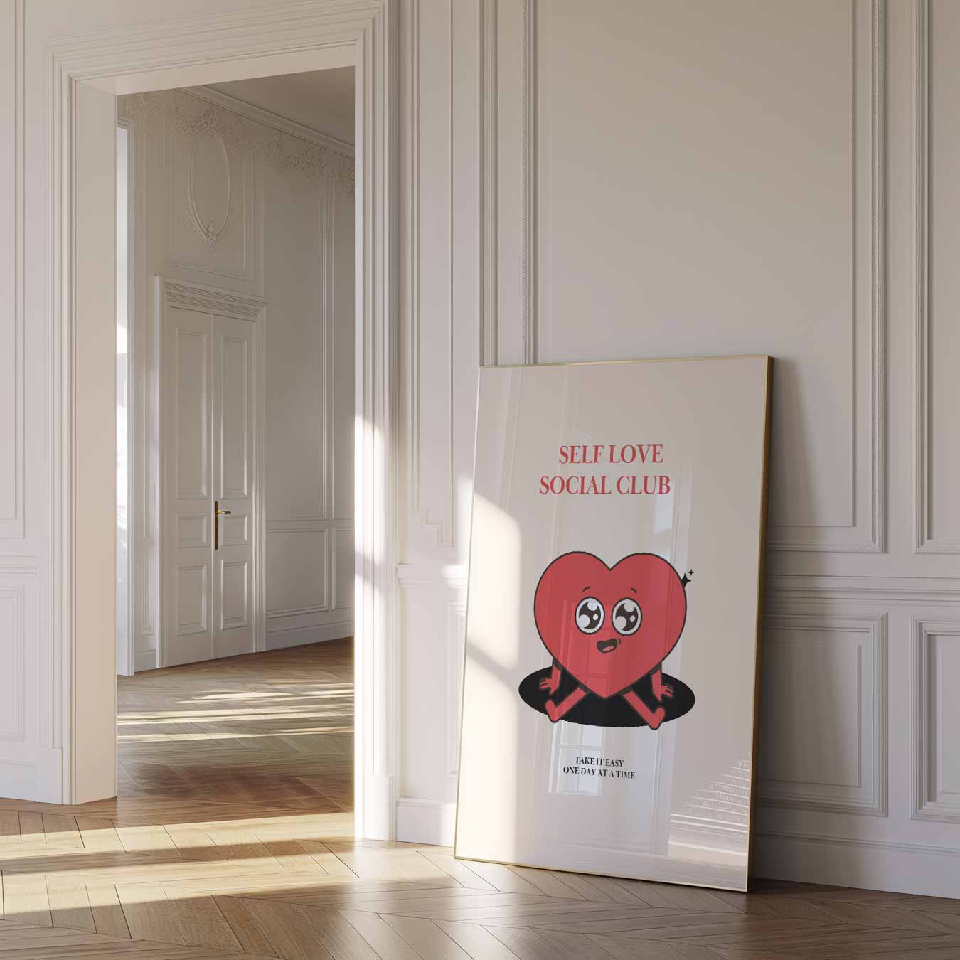 Zelfliefde Social Club Poster-WallArtistic