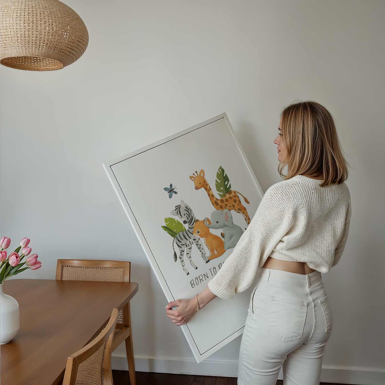 Jungle Vrienden Kinderkamer Poster-WallArtistic