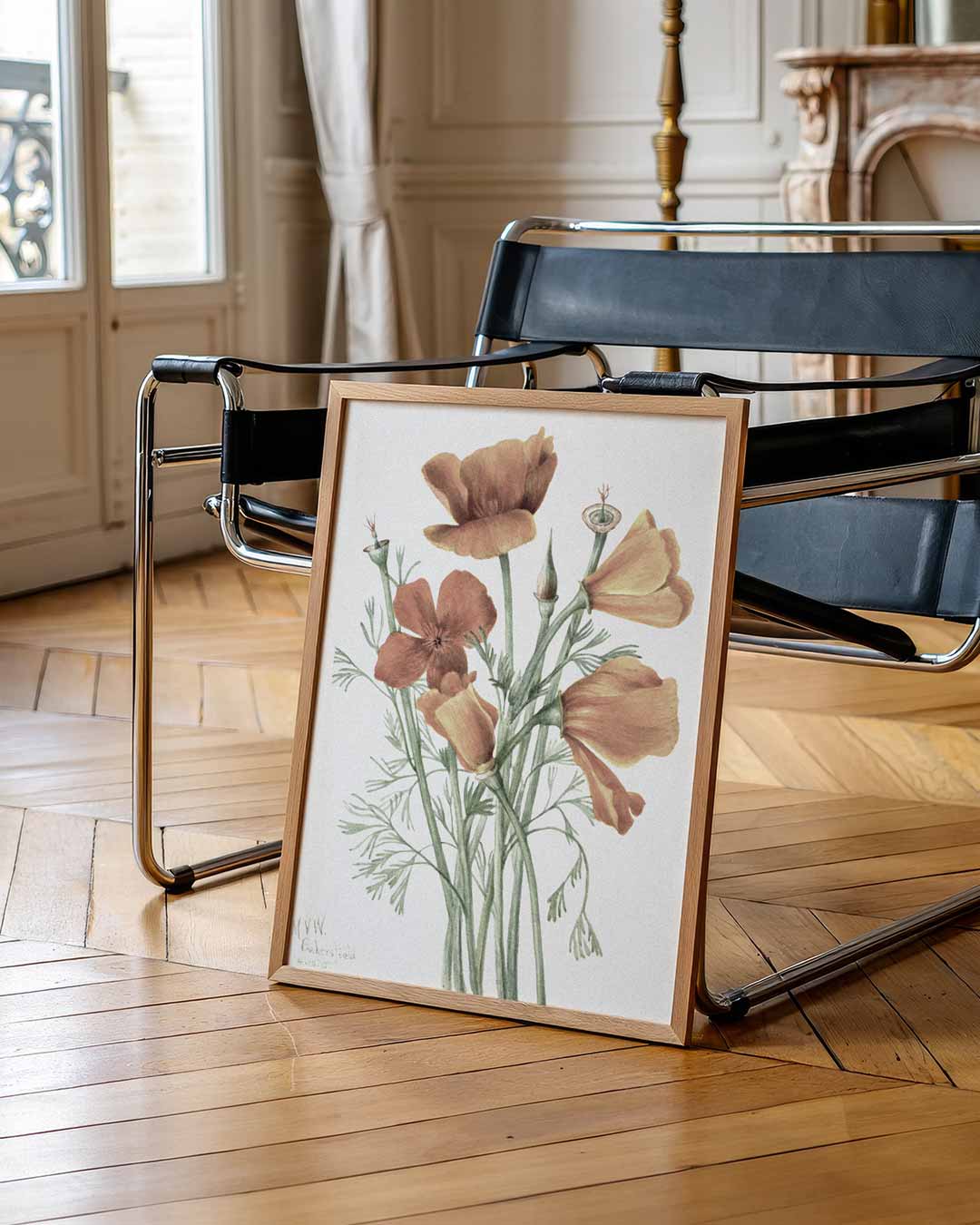 Bloemige Veldschoonheid Poster