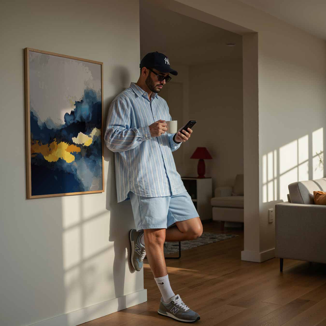 Betoverende Abstractie Poster-WallArtistic