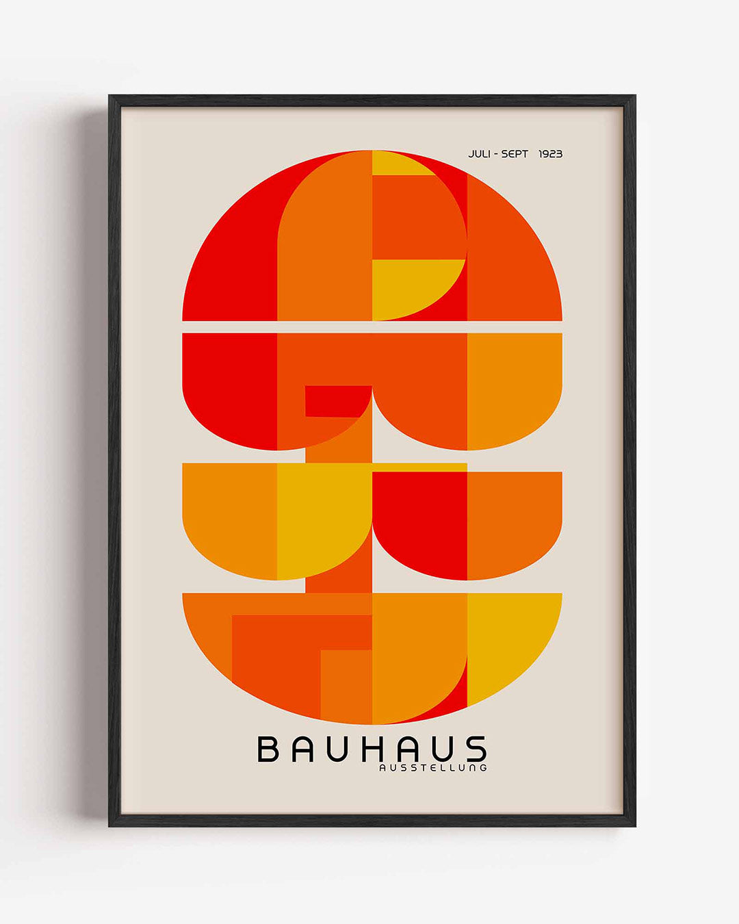 Vormritme en kleur Poster