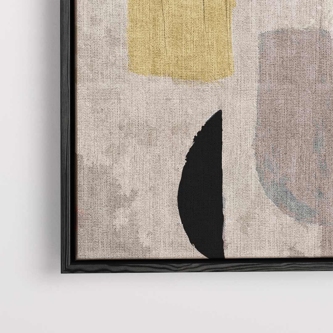 Moderne Abstracte Compositie Kunstwerk-canvas-dibond-plexiglas-wanddecoratie-WallArtistic