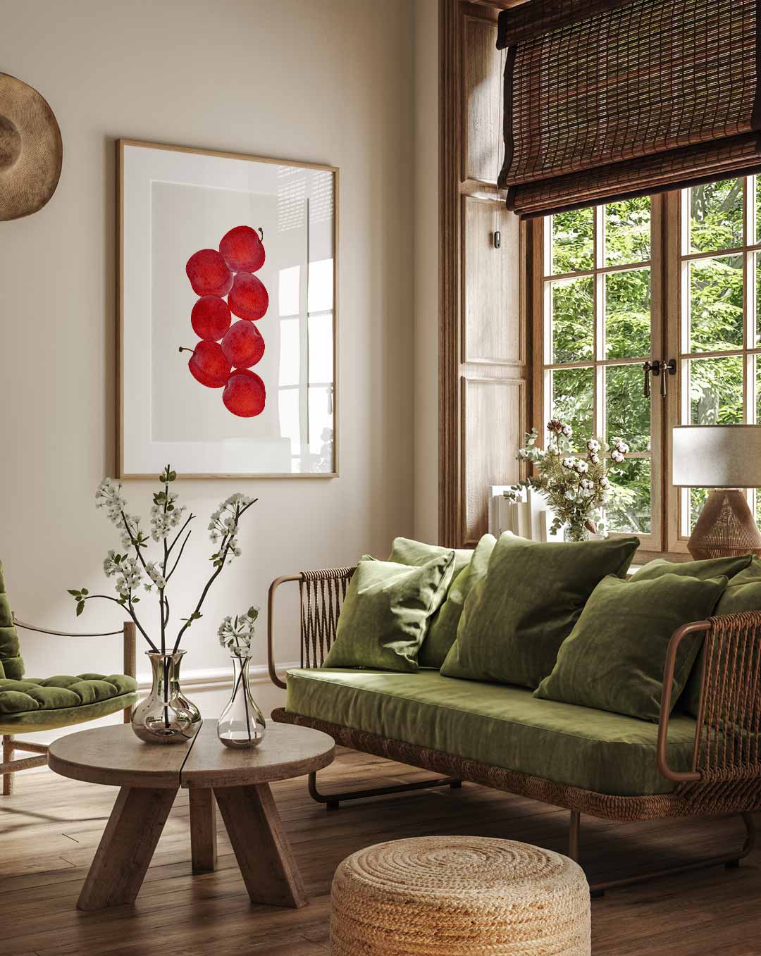 Fruitige Elegantie Poster