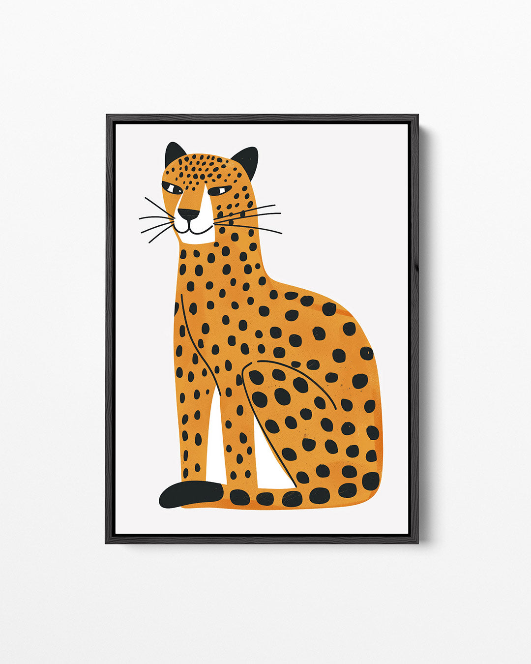 Luipaard illustratie Kunstwerk