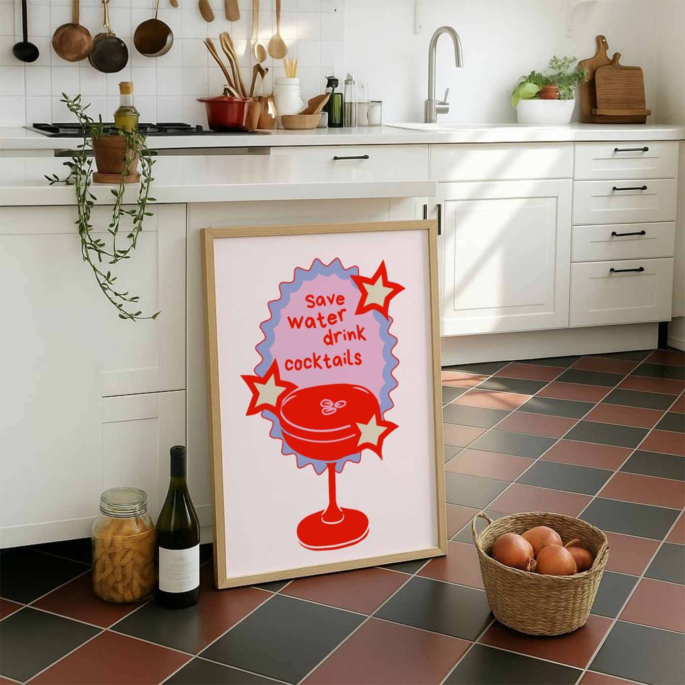 Cocktailtijd Plezierspread Poster