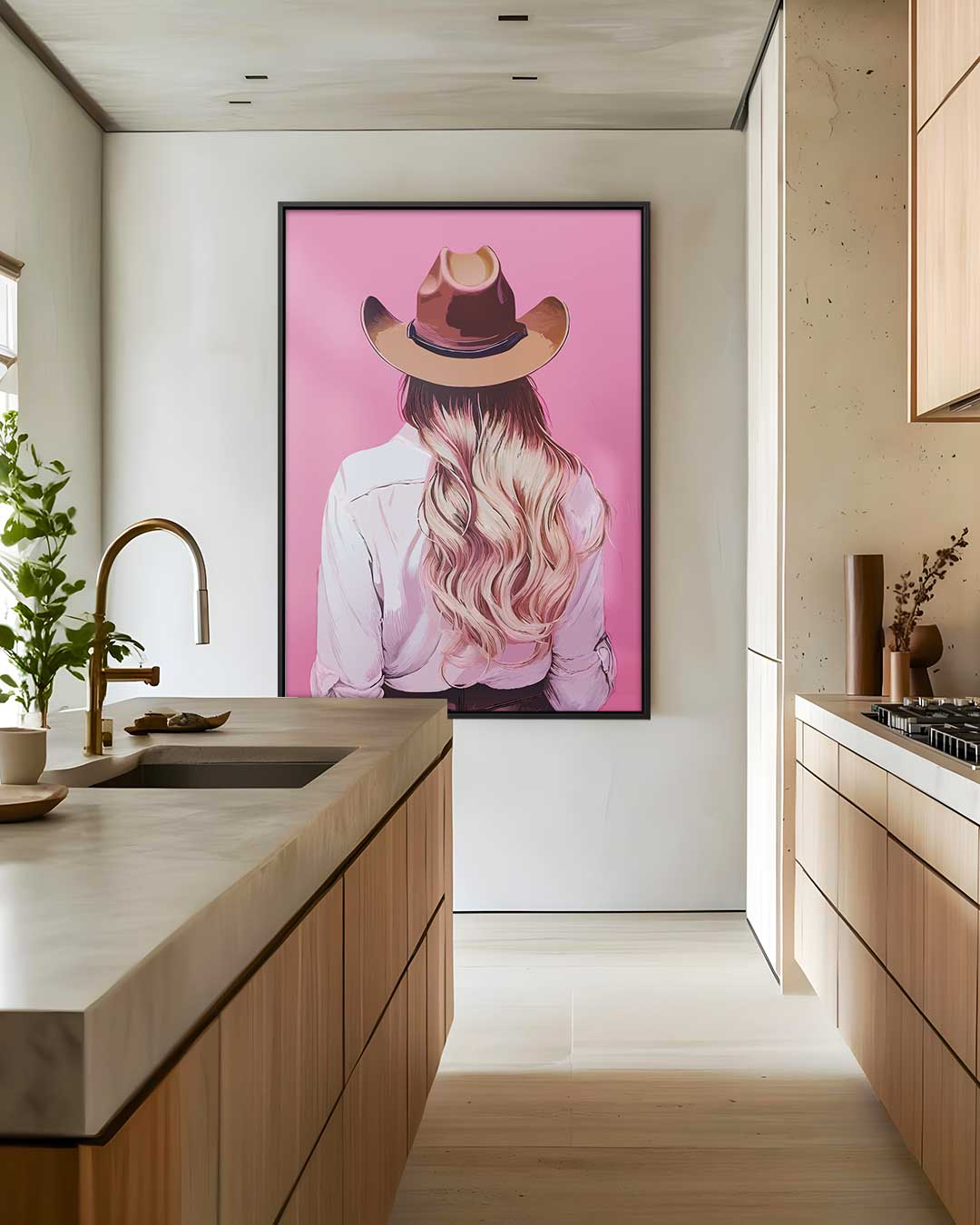 Cowboy Chic Kunstwerk-canvas-dibond-plexiglas-wanddecoratie-WallArtistic