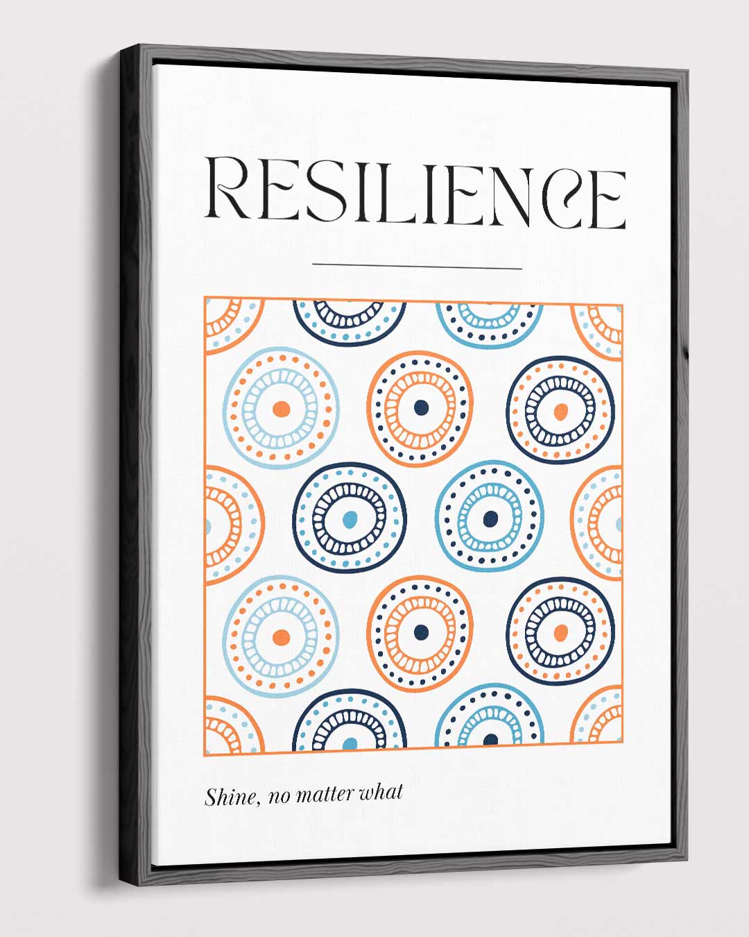 Veerkrachtige Patronen Kunstwerk-canvas-dibond-plexiglas-wanddecoratie-WallArtistic