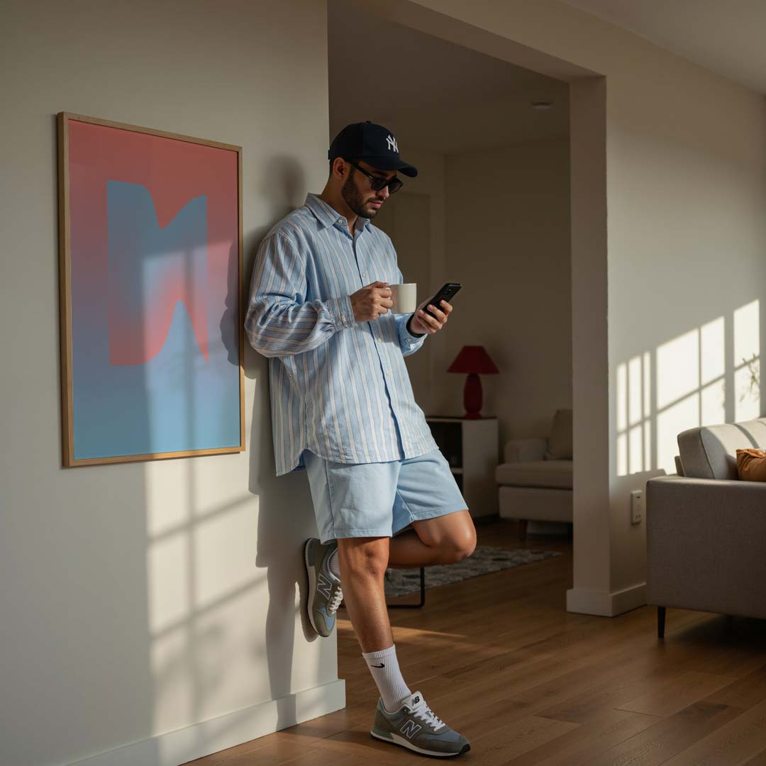 Dromerige Vormen Poster-WallArtistic