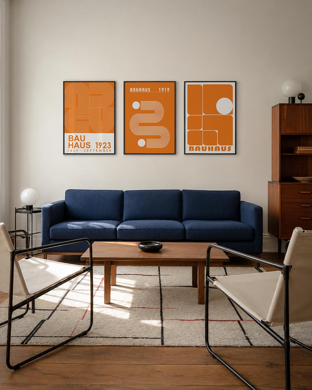 Lijnen en kleurvlakken Posterset