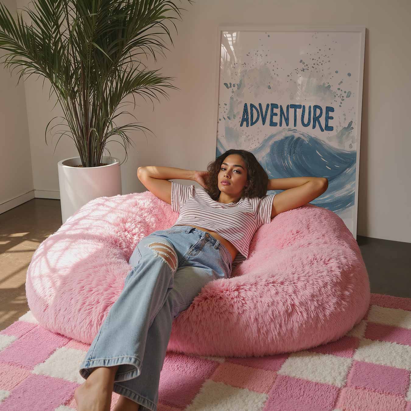 Avontuurlijke Golf Poster-WallArtistic