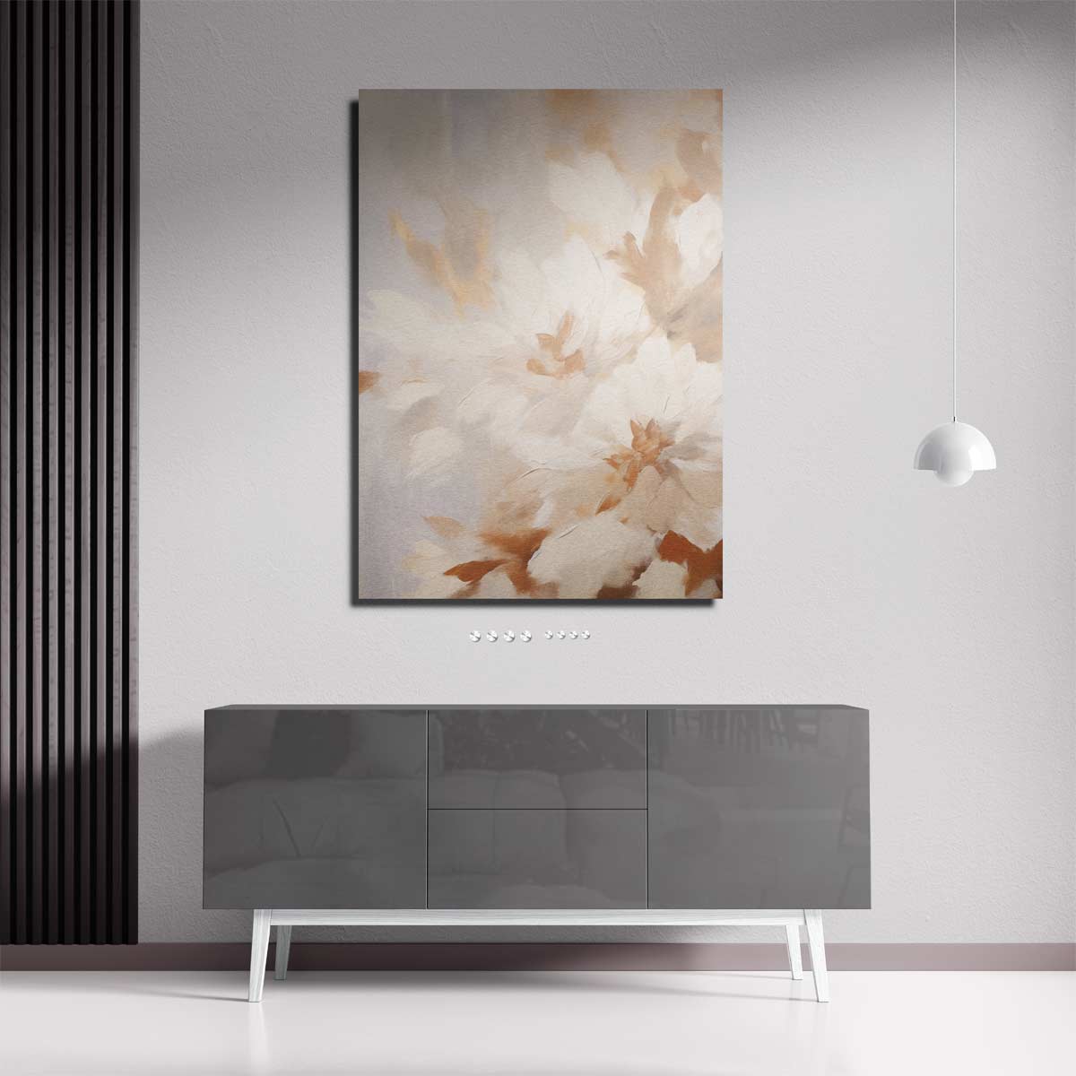 "Ethereal Bloemenpracht" Kunstwerk-canvas-dibond-plexiglas-wanddecoratie-WallArtistic