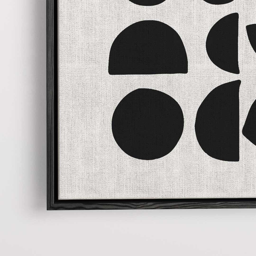 Abstracte Geometrische Compositie Kunstwerk-canvas-dibond-plexiglas-wanddecoratie-WallArtistic