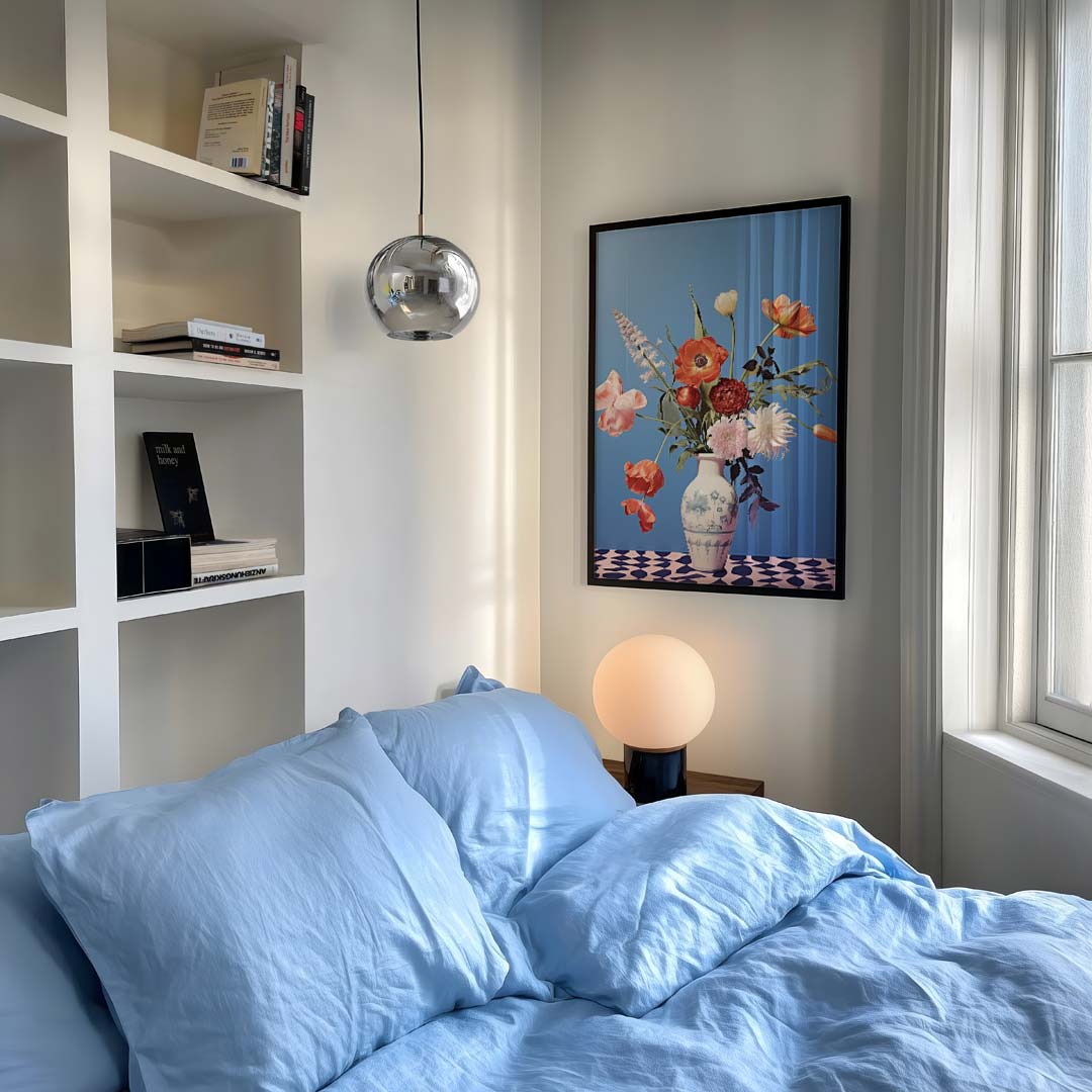 Bloemenpracht in Vaas Poster-WallArtistic