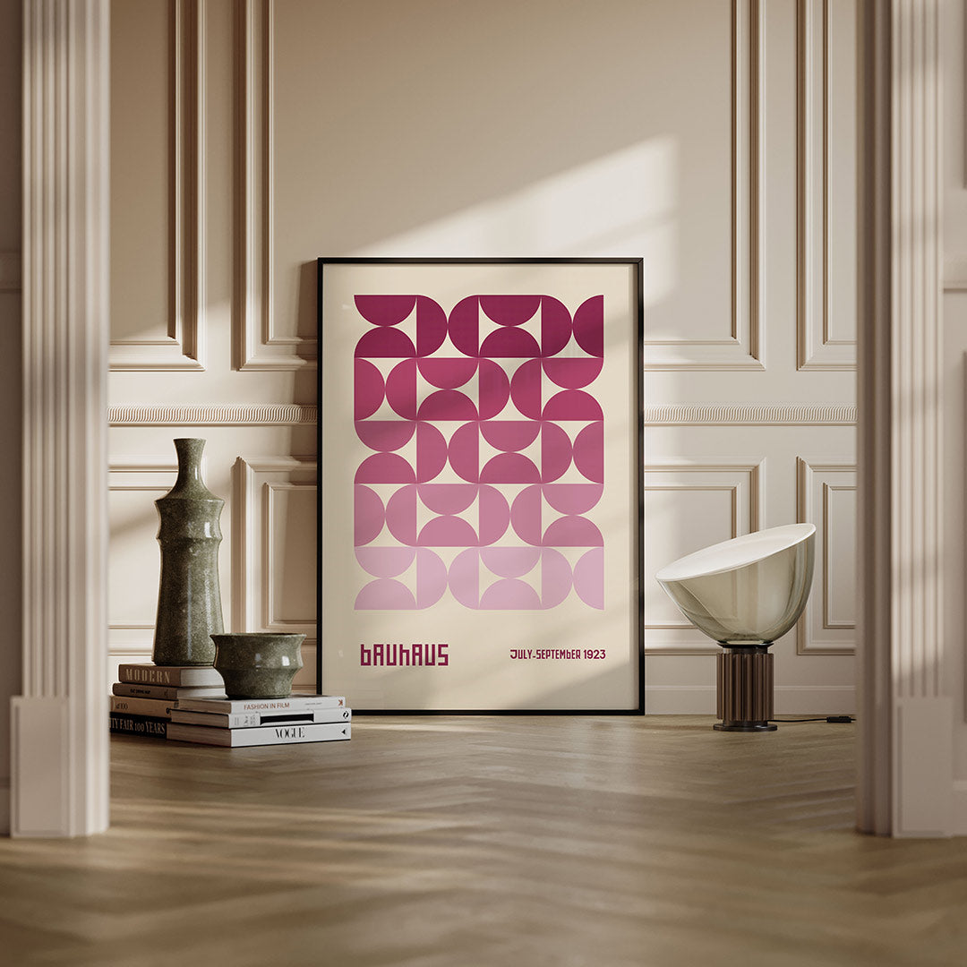 Vormritme en kleur Poster