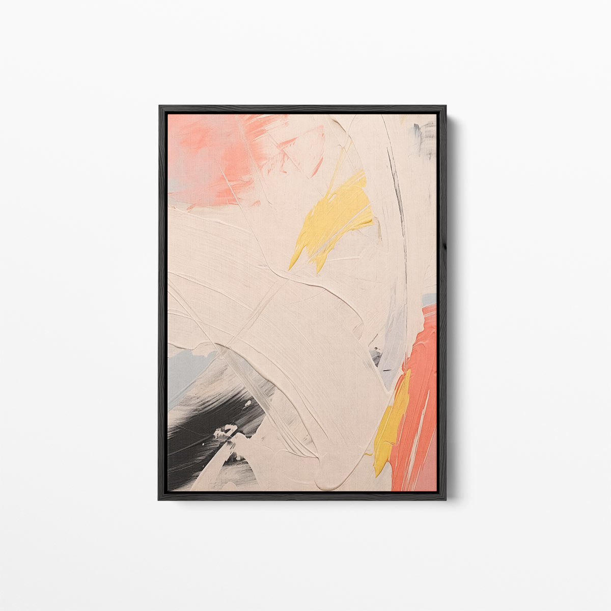 Kleurrijke Expressie op Canvas Kunstwerk-canvas-dibond-plexiglas-wanddecoratie-WallArtistic