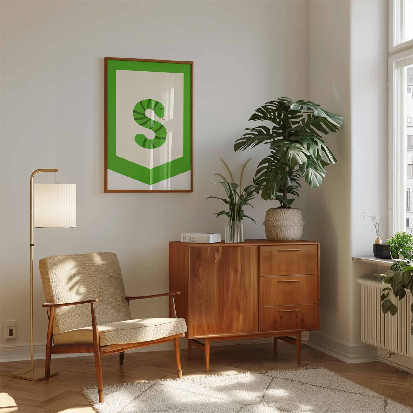 Slangenletter Poster