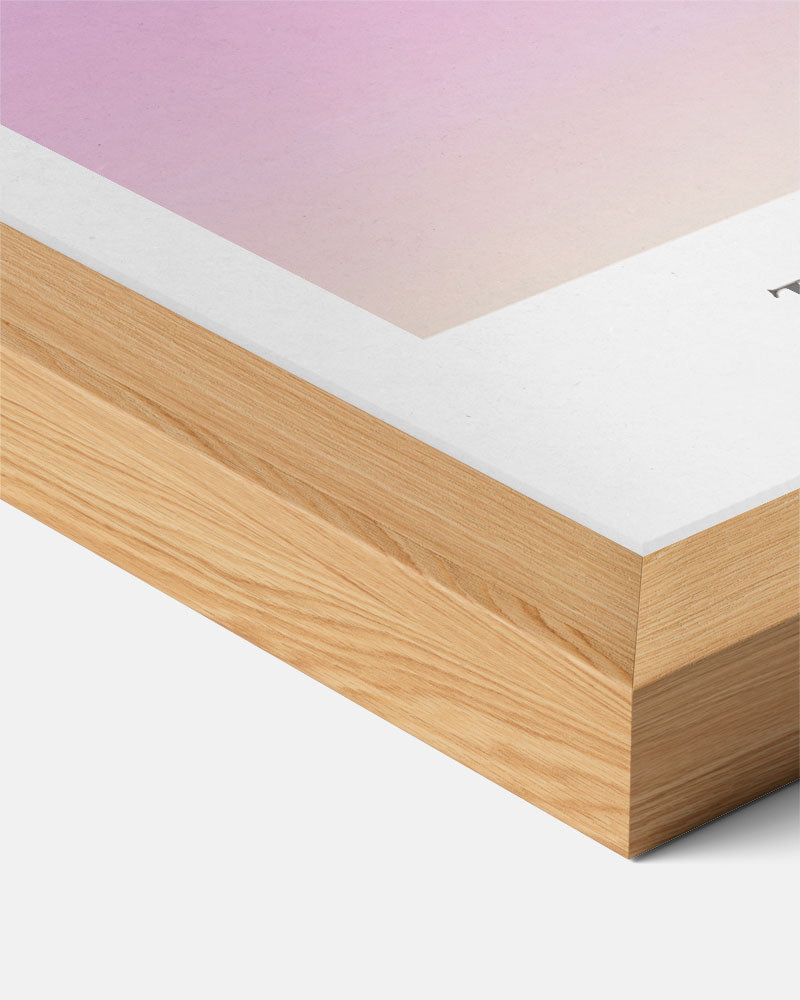 Bloemenpracht in Pastel Poster-WallArtistic