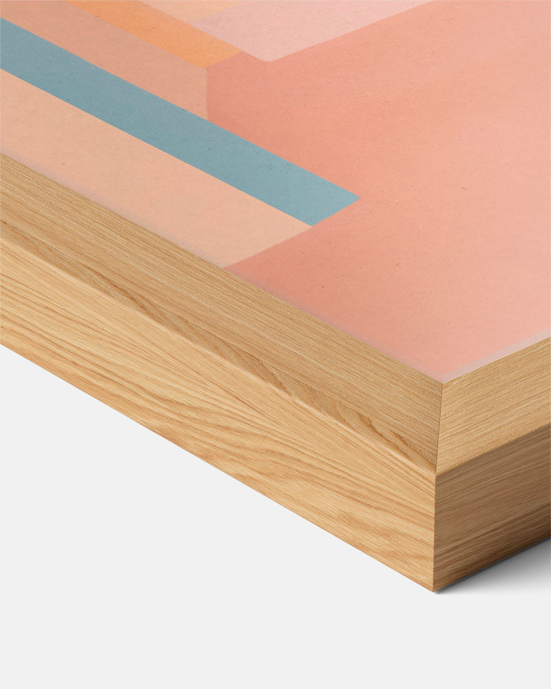 Stijlvolle Interieur Oase Poster-WallArtistic